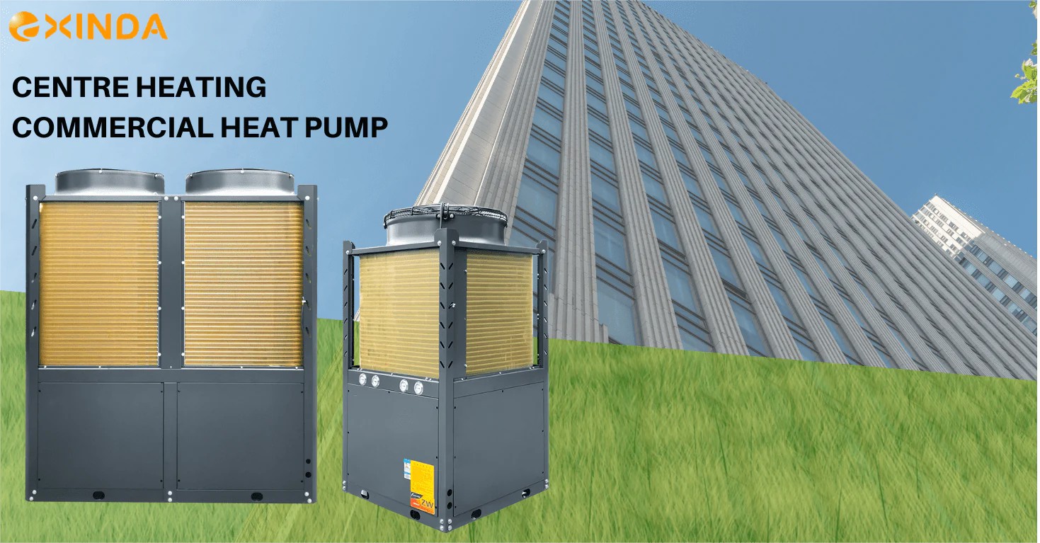 Commercial R410A Inverter Air to Water Heat Pump – EXINDA | Heat Pump Brand